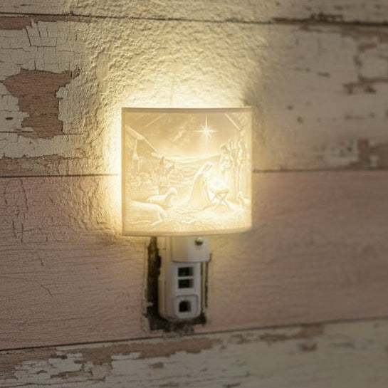 Nativity Night Light Cover - 3D Printed
